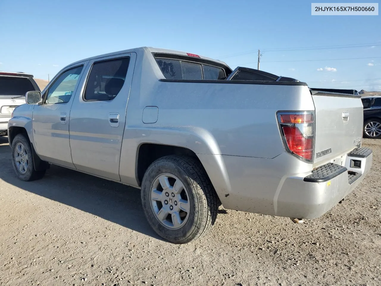 2007 Honda Ridgeline Rtl VIN: 2HJYK165X7H500660 Lot: 69111204