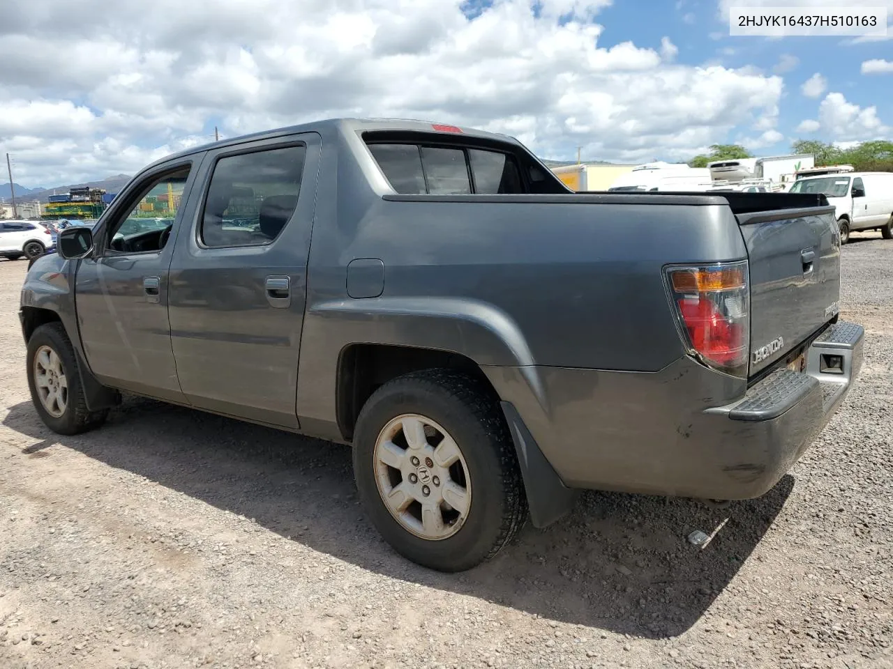 2007 Honda Ridgeline Rts VIN: 2HJYK16437H510163 Lot: 69903304