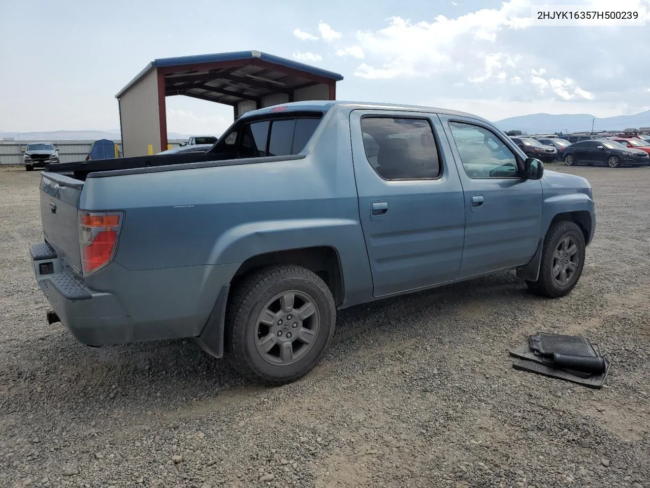 2007 Honda Ridgeline Rtx VIN: 2HJYK16357H500239 Lot: 70227164