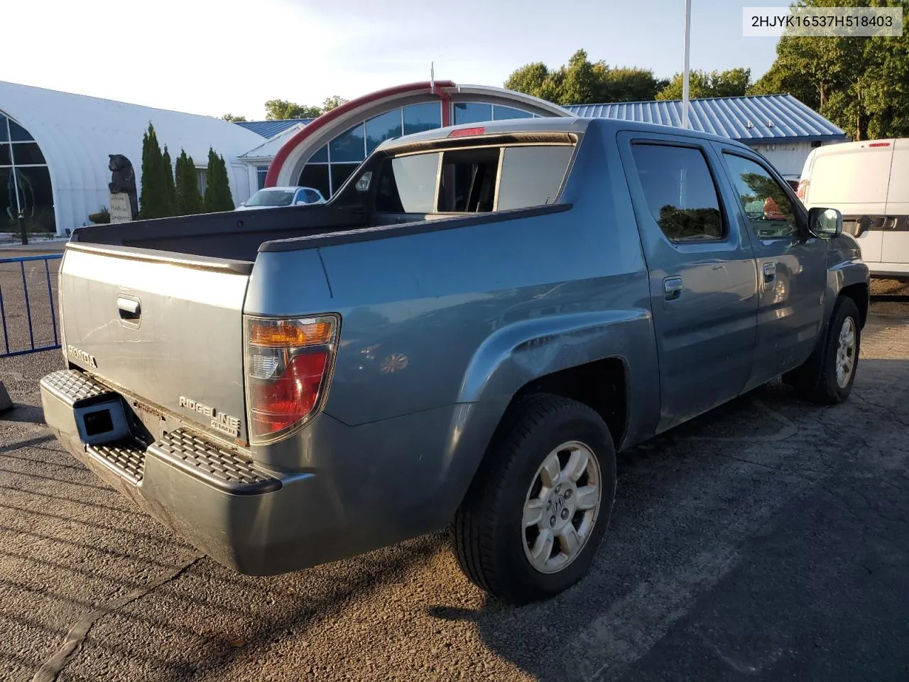 2007 Honda Ridgeline Rtl VIN: 2HJYK16537H518403 Lot: 70795324