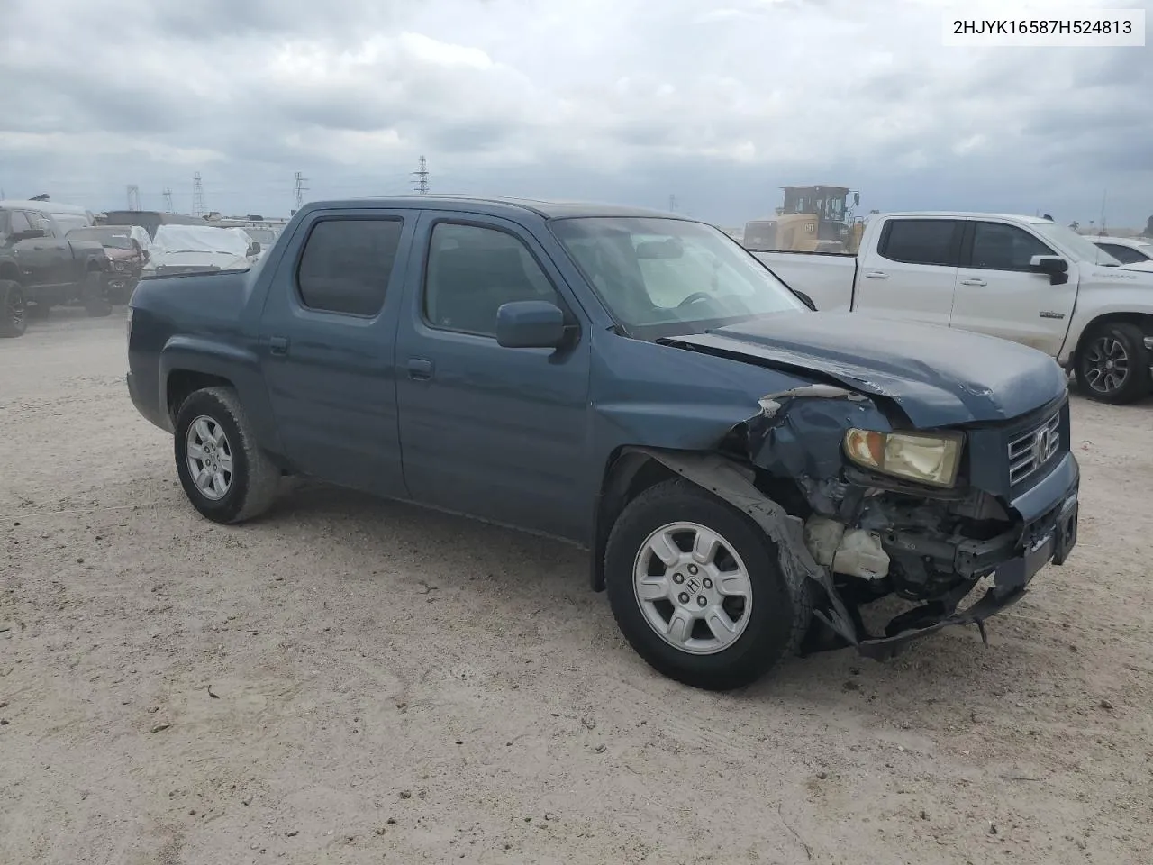 2HJYK16587H524813 2007 Honda Ridgeline Rtl