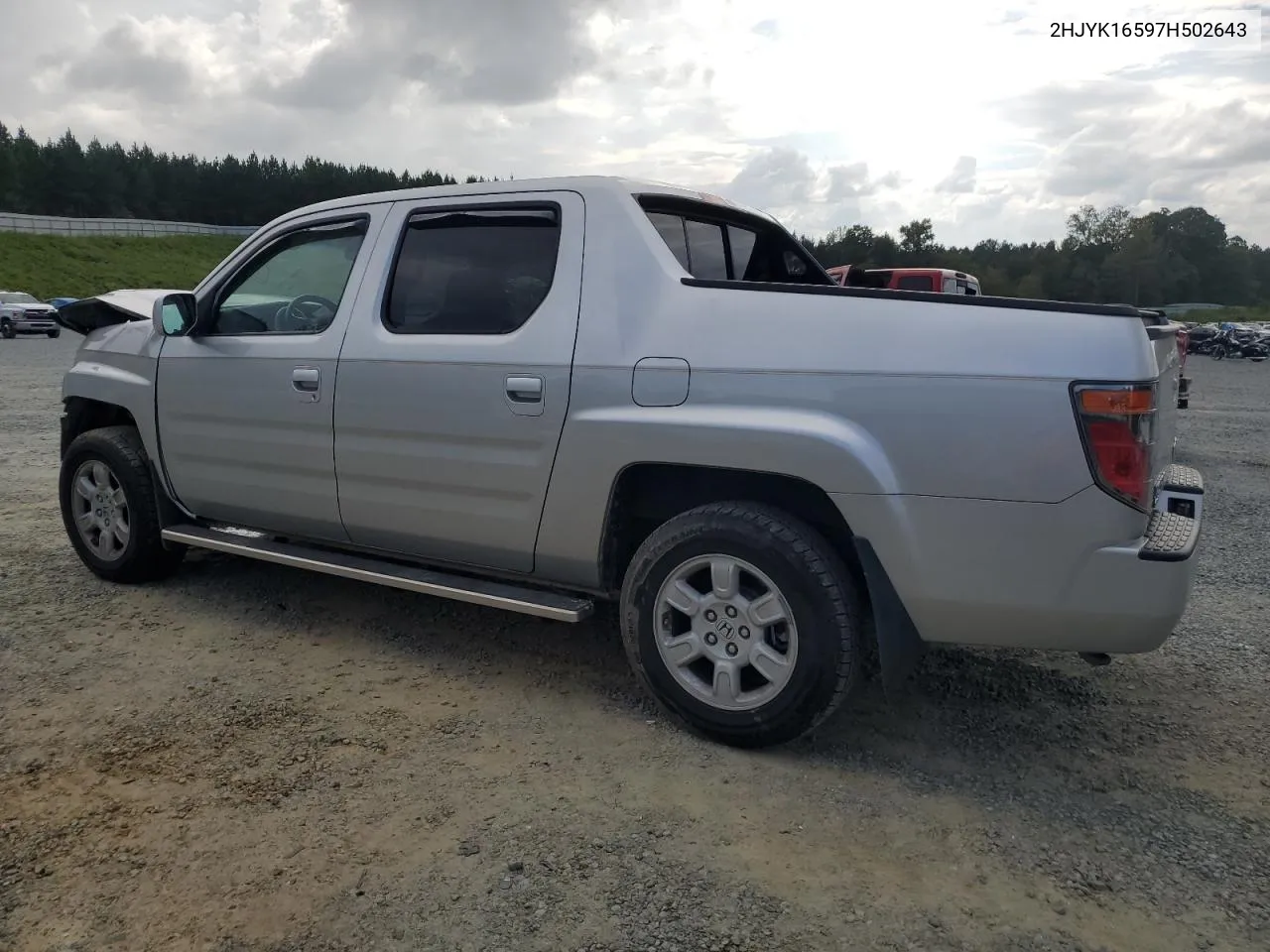 2007 Honda Ridgeline Rtl VIN: 2HJYK16597H502643 Lot: 71993294