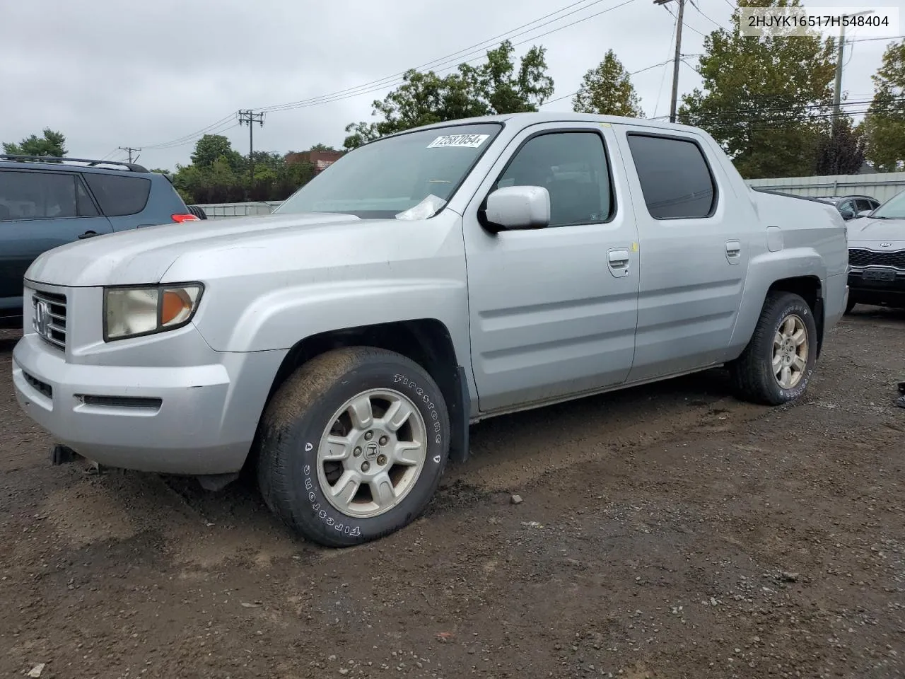 2HJYK16517H548404 2007 Honda Ridgeline Rtl