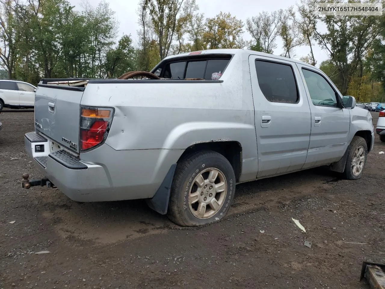 2HJYK16517H548404 2007 Honda Ridgeline Rtl