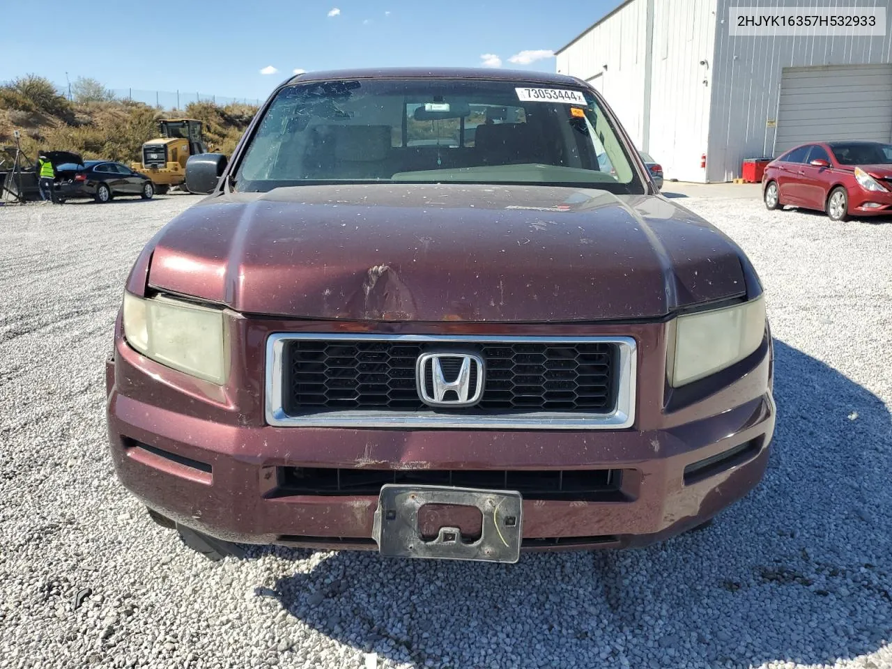 2007 Honda Ridgeline Rtx VIN: 2HJYK16357H532933 Lot: 73053444