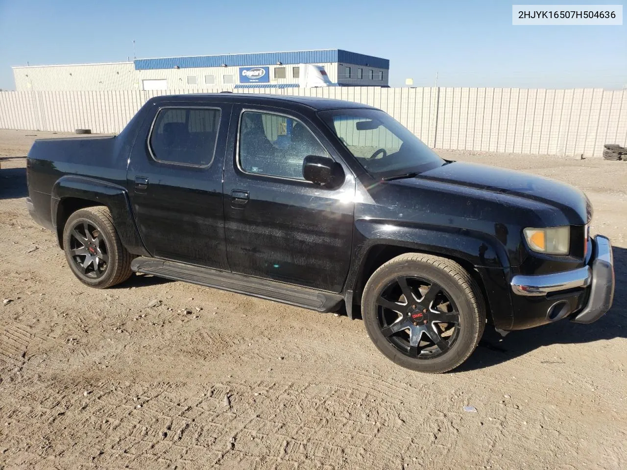 2007 Honda Ridgeline Rtl VIN: 2HJYK16507H504636 Lot: 73240124