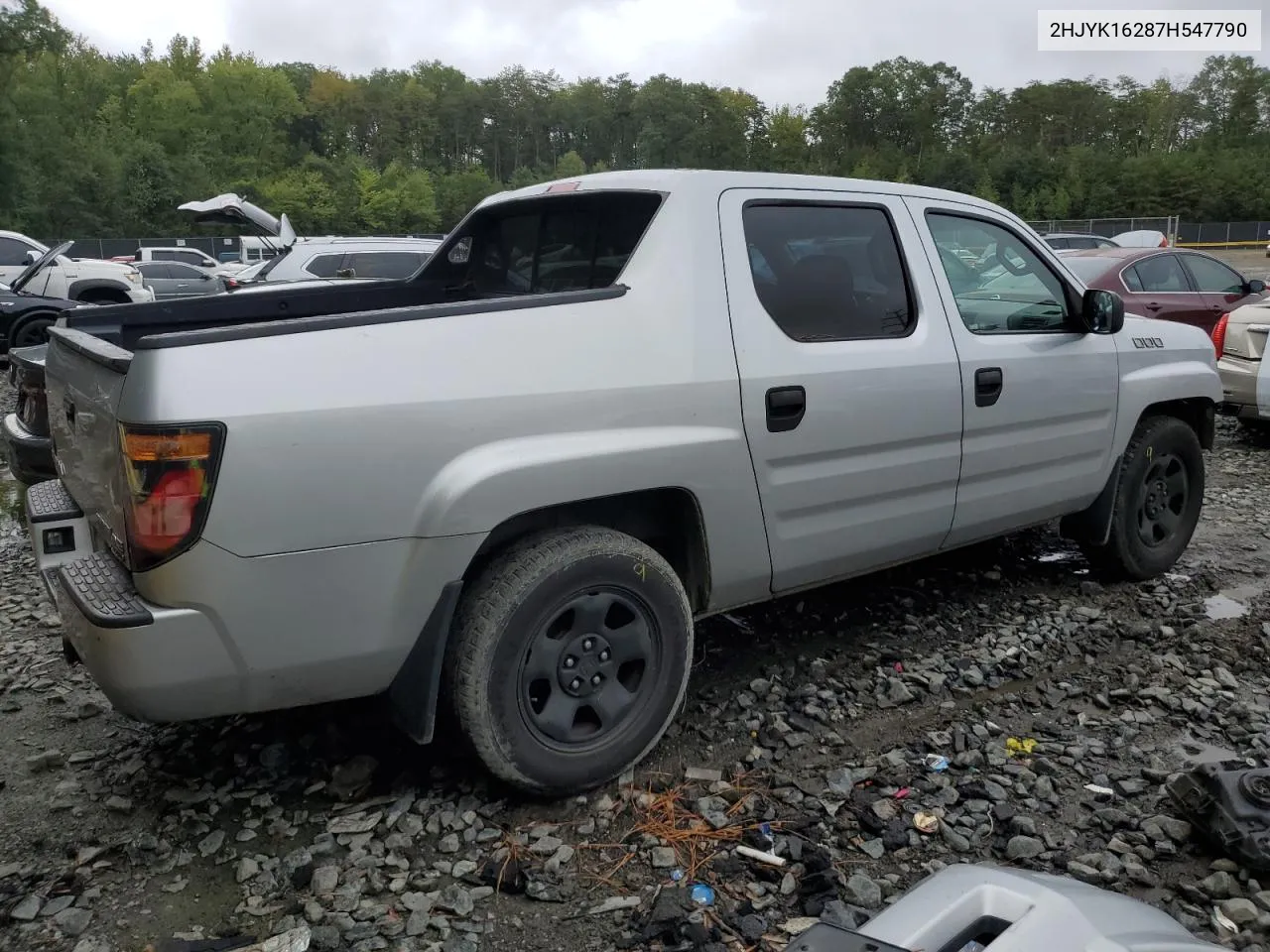 2HJYK16287H547790 2007 Honda Ridgeline Rt