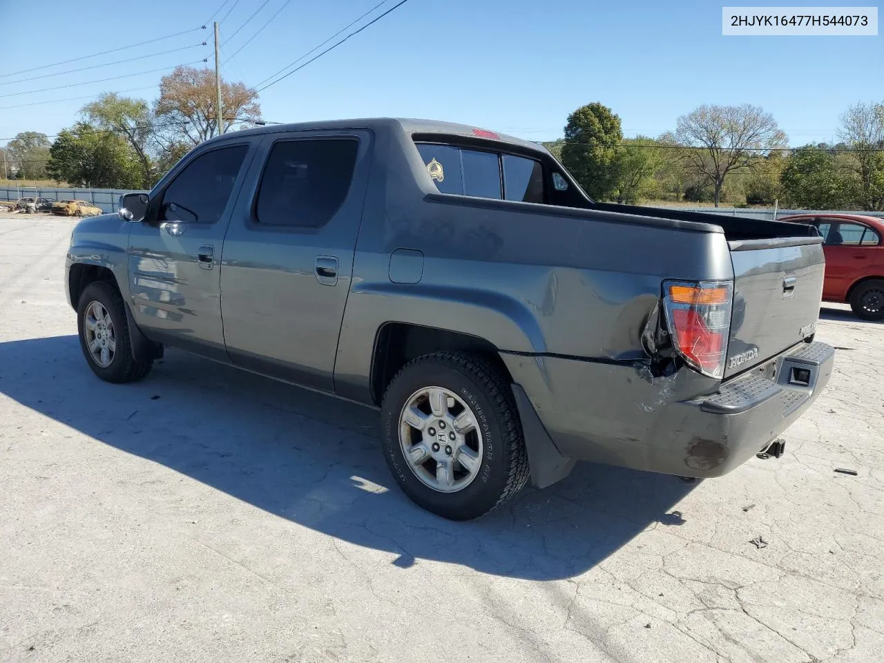 2007 Honda Ridgeline Rts VIN: 2HJYK16477H544073 Lot: 73688164