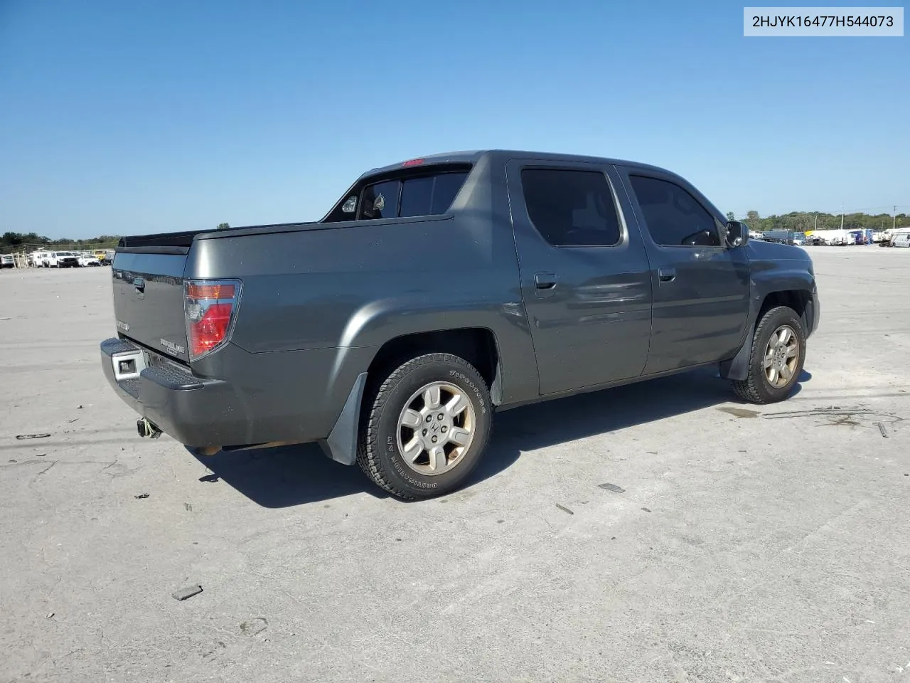 2007 Honda Ridgeline Rts VIN: 2HJYK16477H544073 Lot: 73688164