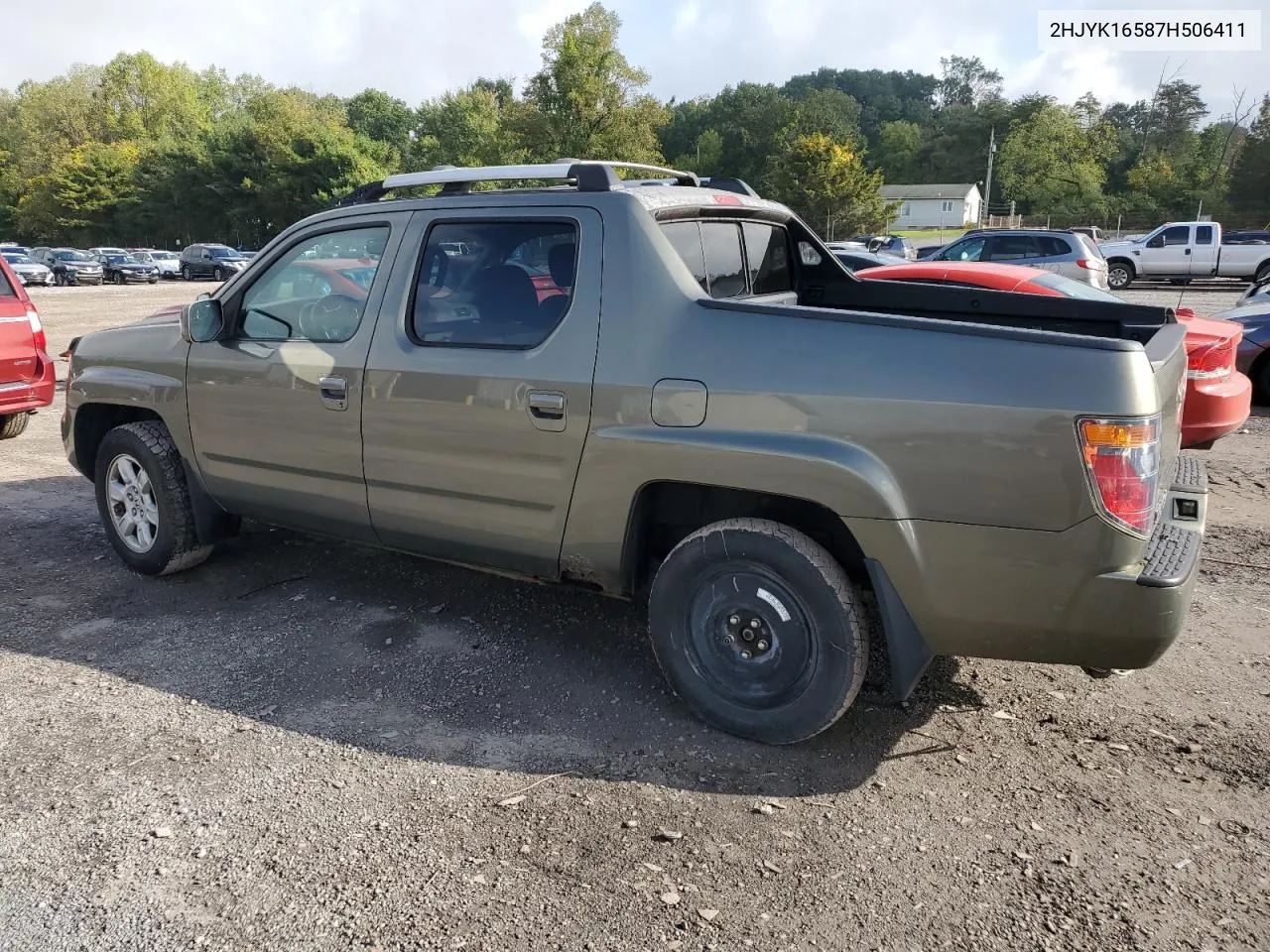 2HJYK16587H506411 2007 Honda Ridgeline Rtl