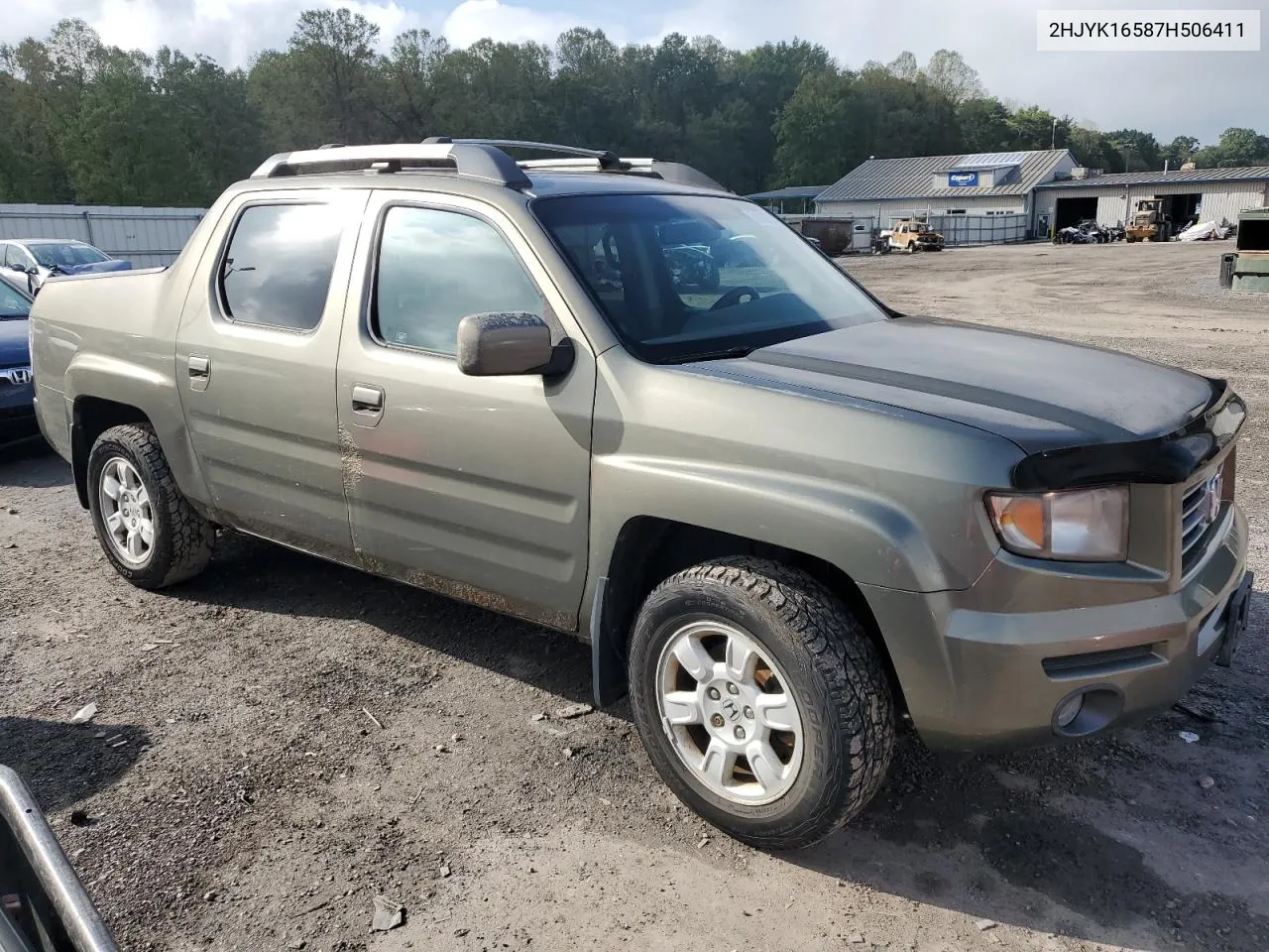 2HJYK16587H506411 2007 Honda Ridgeline Rtl