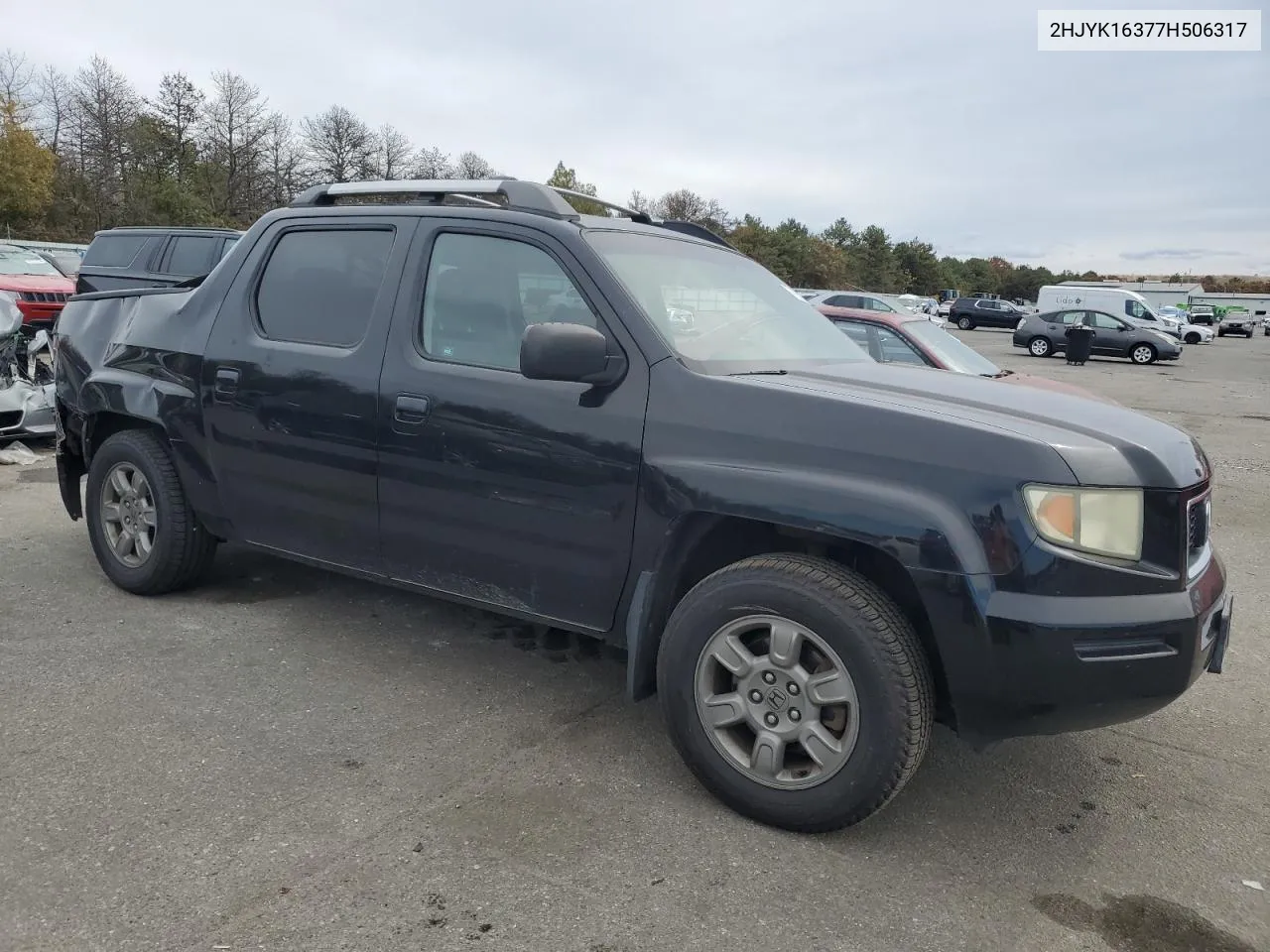 2007 Honda Ridgeline Rtx VIN: 2HJYK16377H506317 Lot: 74765834