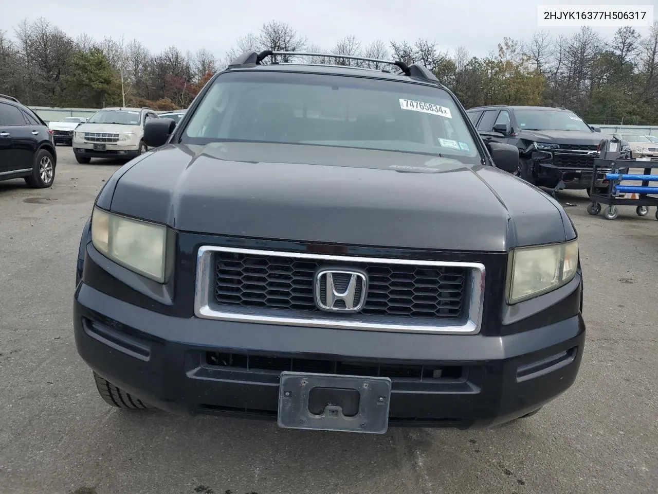 2007 Honda Ridgeline Rtx VIN: 2HJYK16377H506317 Lot: 74765834