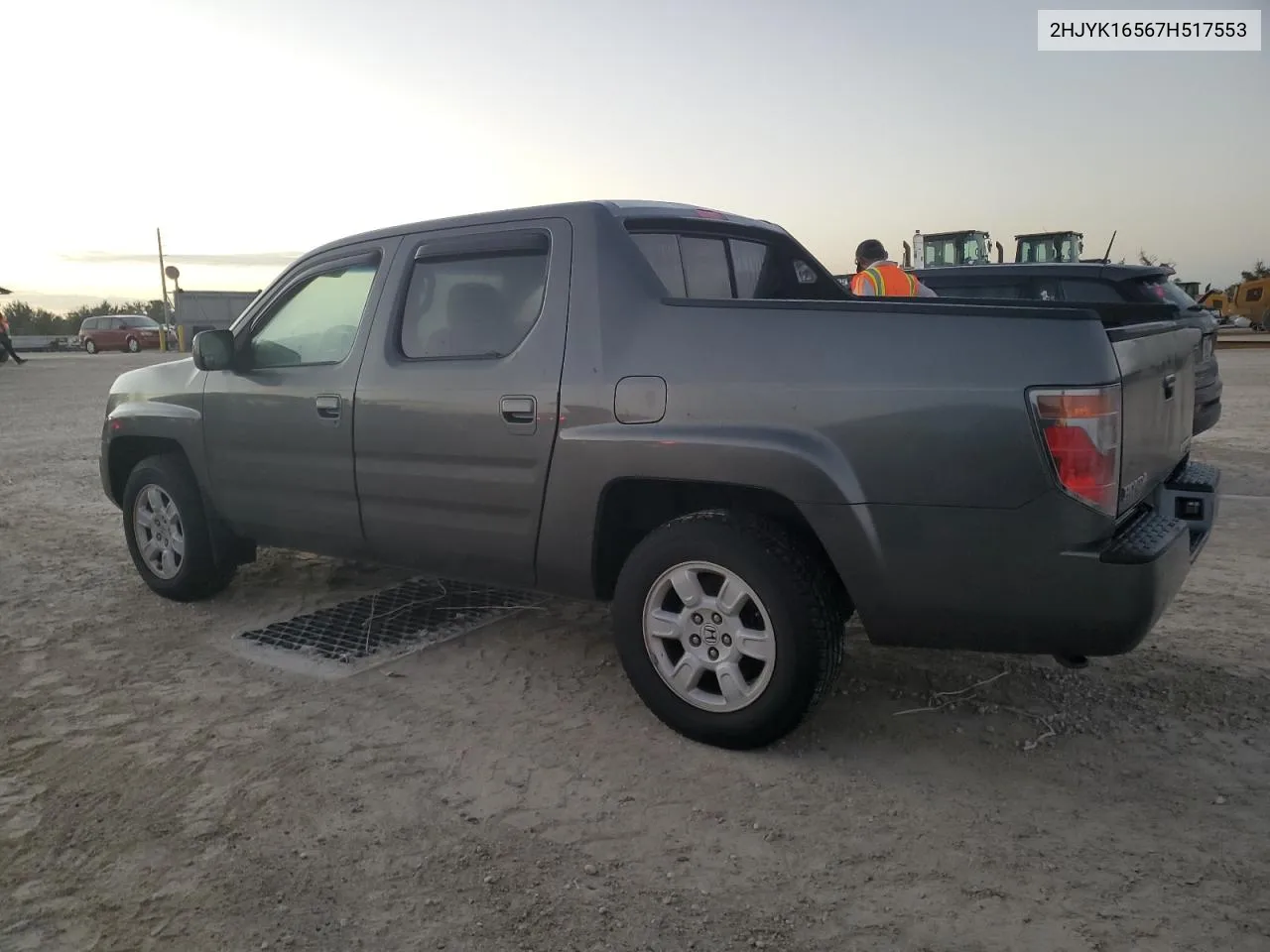 2HJYK16567H517553 2007 Honda Ridgeline Rtl