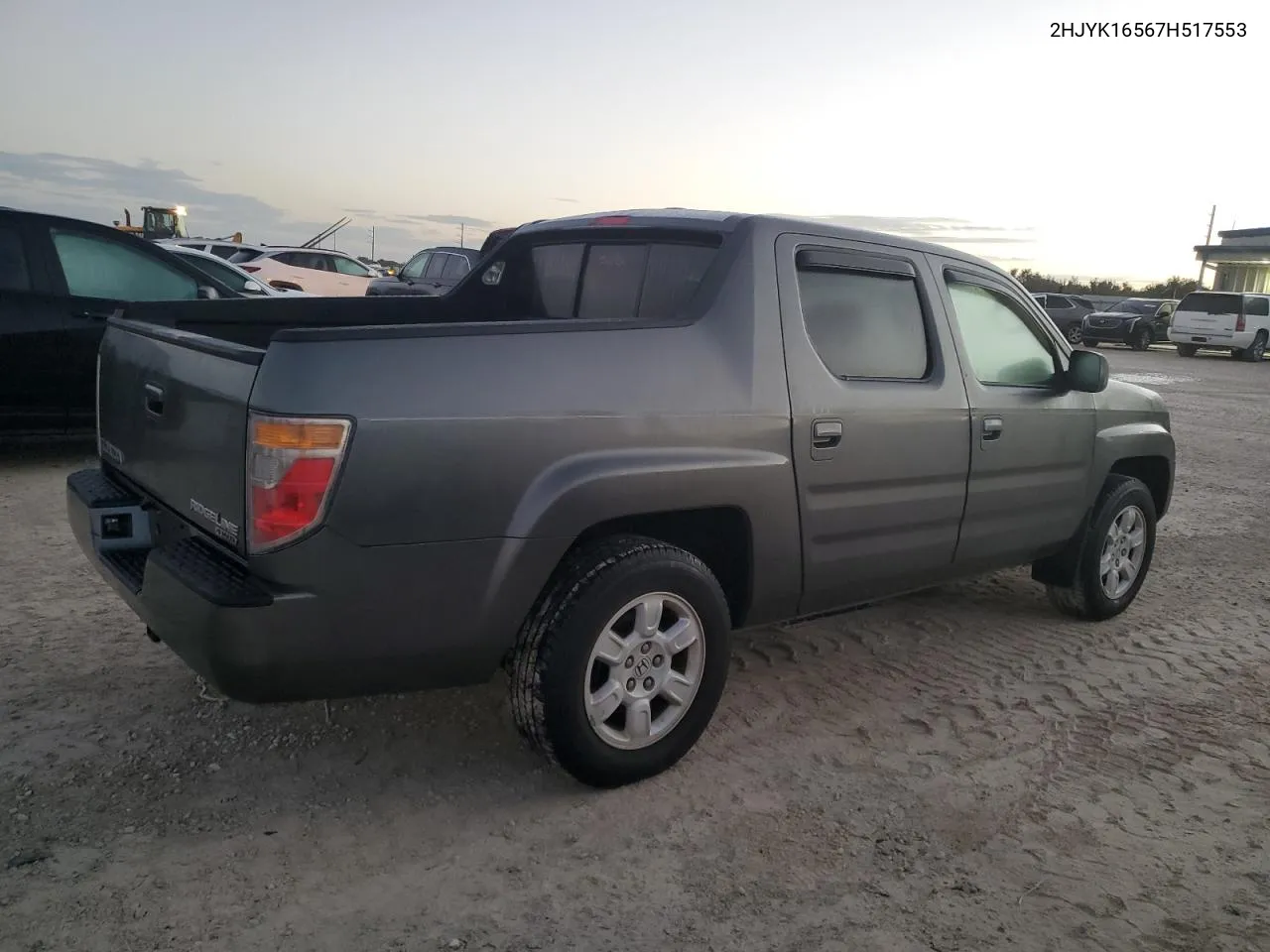 2007 Honda Ridgeline Rtl VIN: 2HJYK16567H517553 Lot: 75103504