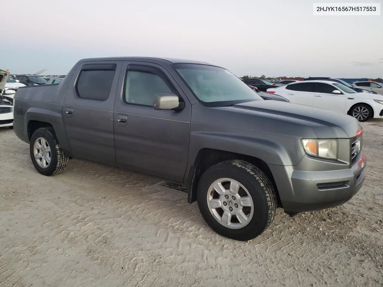 2007 Honda Ridgeline Rtl VIN: 2HJYK16567H517553 Lot: 75103504