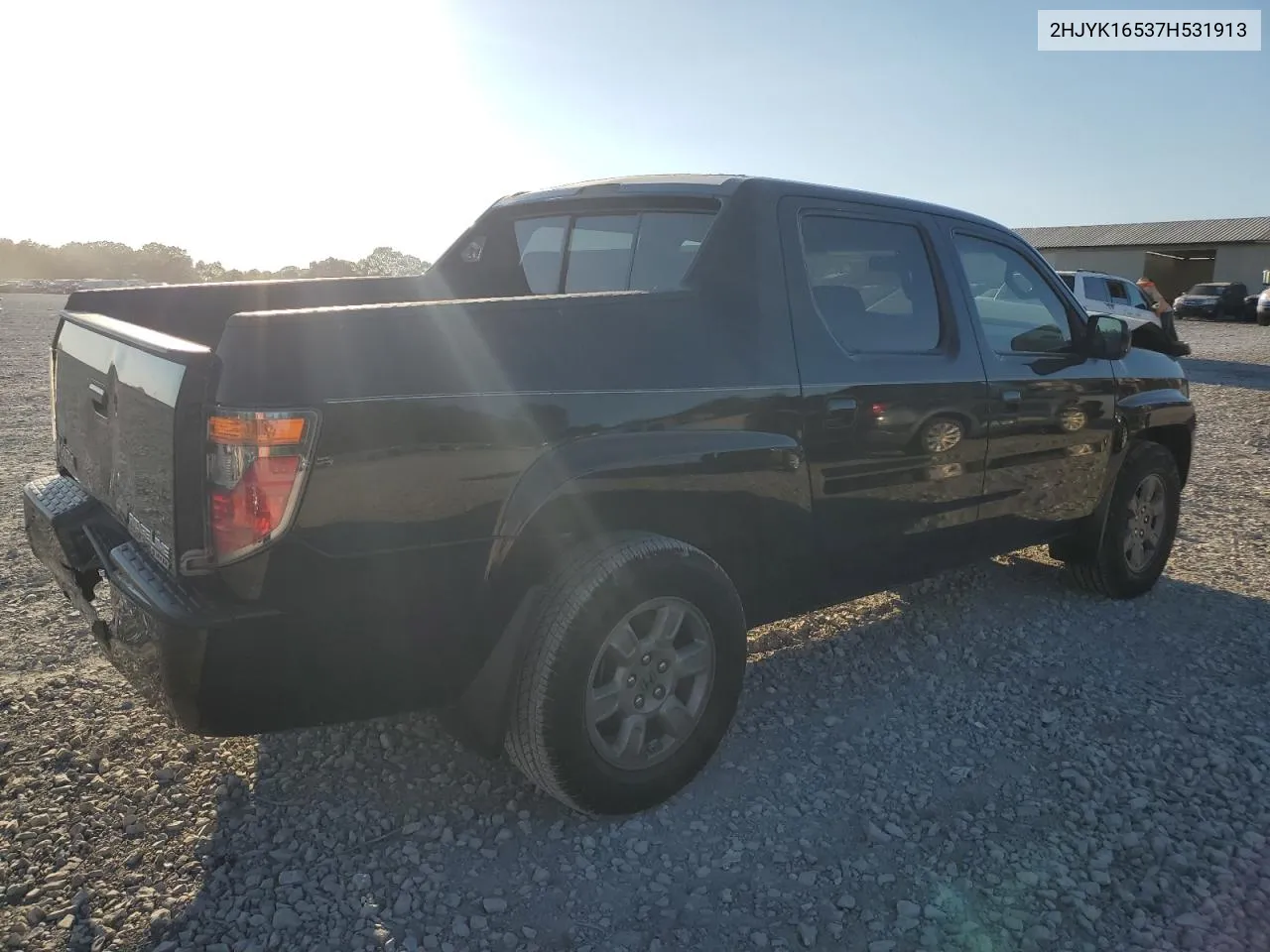 2007 Honda Ridgeline Rtl VIN: 2HJYK16537H531913 Lot: 75347574