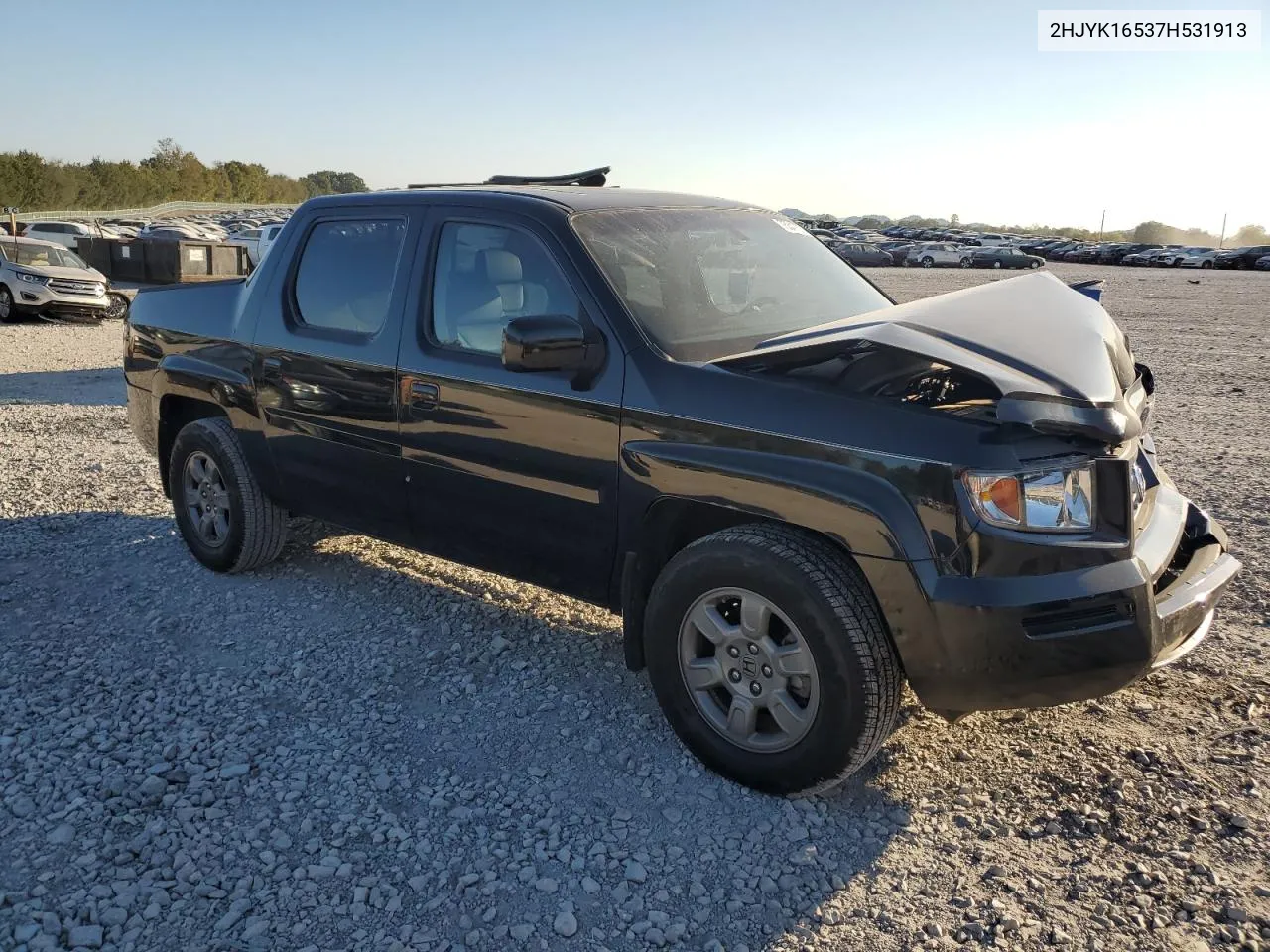 2007 Honda Ridgeline Rtl VIN: 2HJYK16537H531913 Lot: 75347574