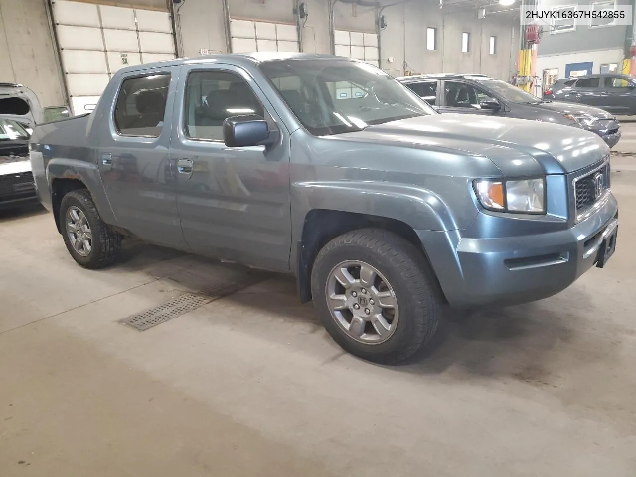 2007 Honda Ridgeline Rtx VIN: 2HJYK16367H542855 Lot: 75363174