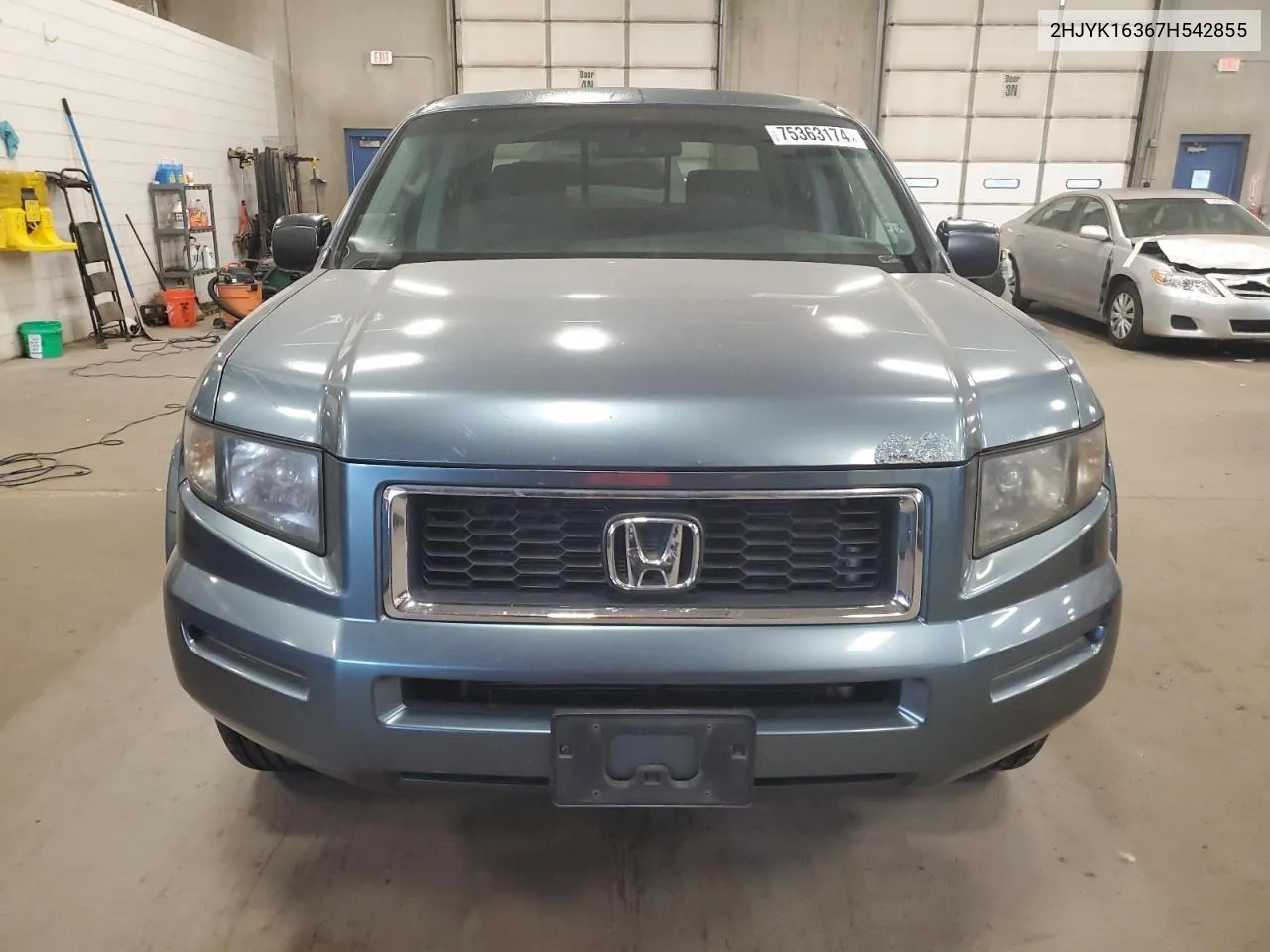 2007 Honda Ridgeline Rtx VIN: 2HJYK16367H542855 Lot: 75363174