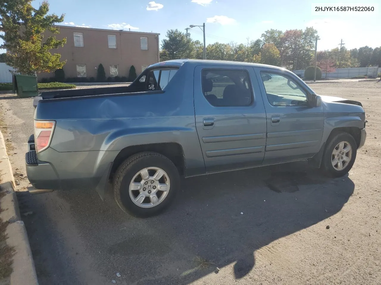 2007 Honda Ridgeline Rtl VIN: 2HJYK16587H522060 Lot: 75454964