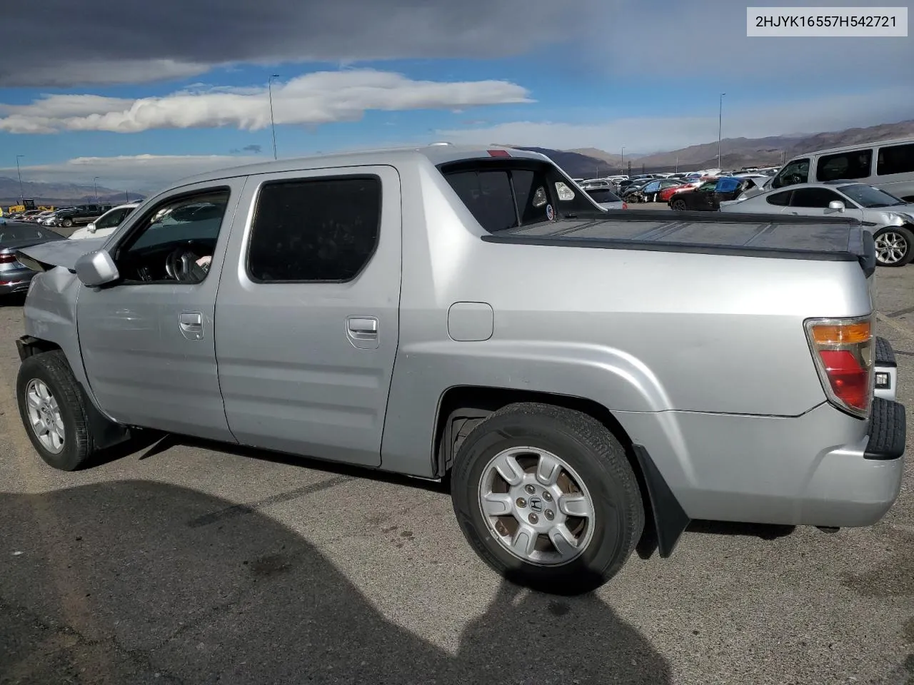 2007 Honda Ridgeline Rtl VIN: 2HJYK16557H542721 Lot: 76071714