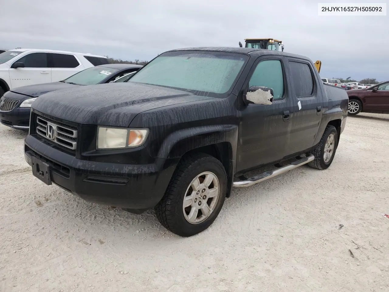 2007 Honda Ridgeline Rtl VIN: 2HJYK16527H505092 Lot: 76098994