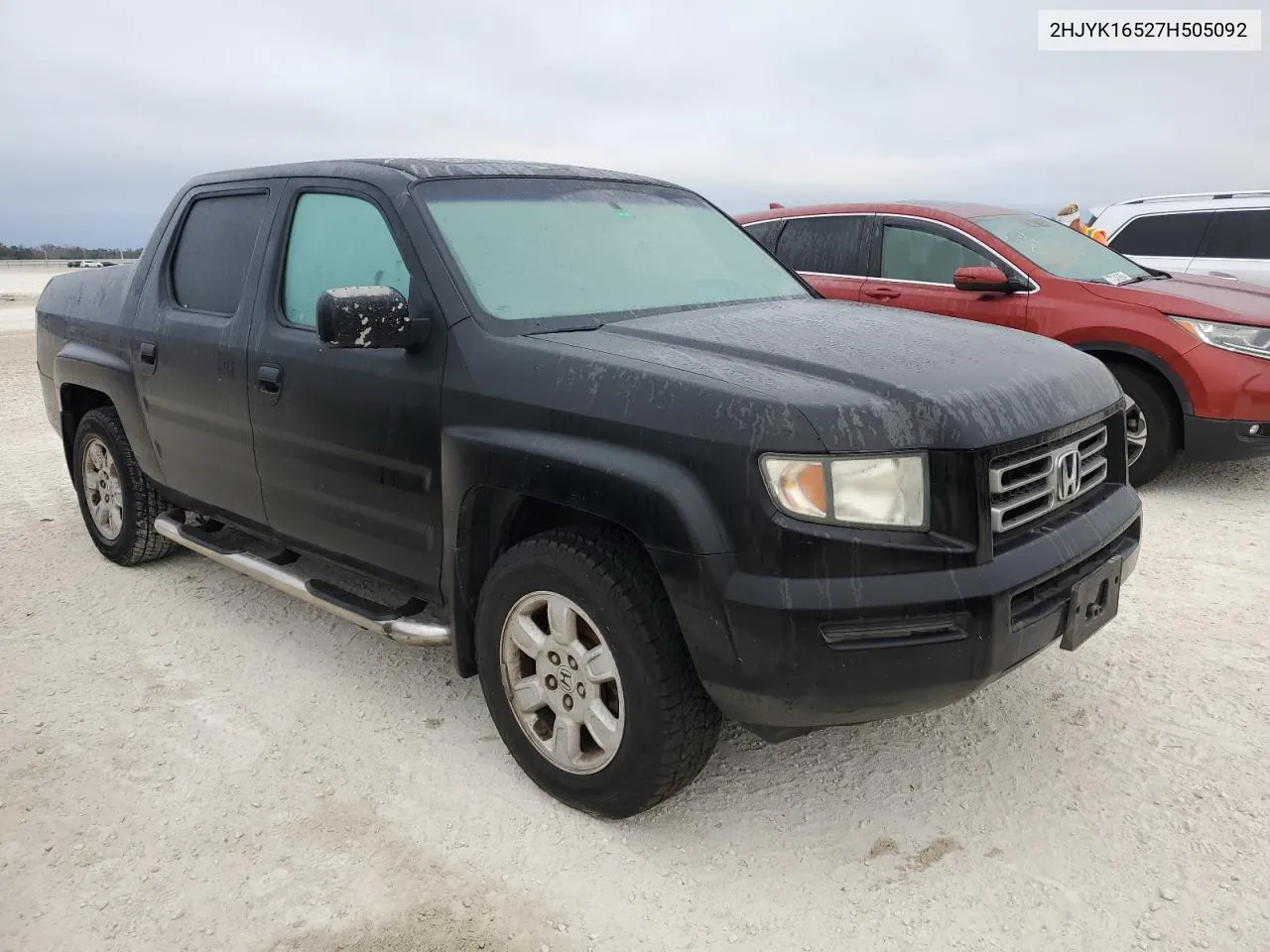 2007 Honda Ridgeline Rtl VIN: 2HJYK16527H505092 Lot: 76098994