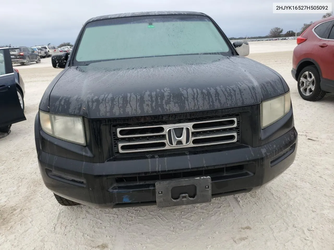 2007 Honda Ridgeline Rtl VIN: 2HJYK16527H505092 Lot: 76098994