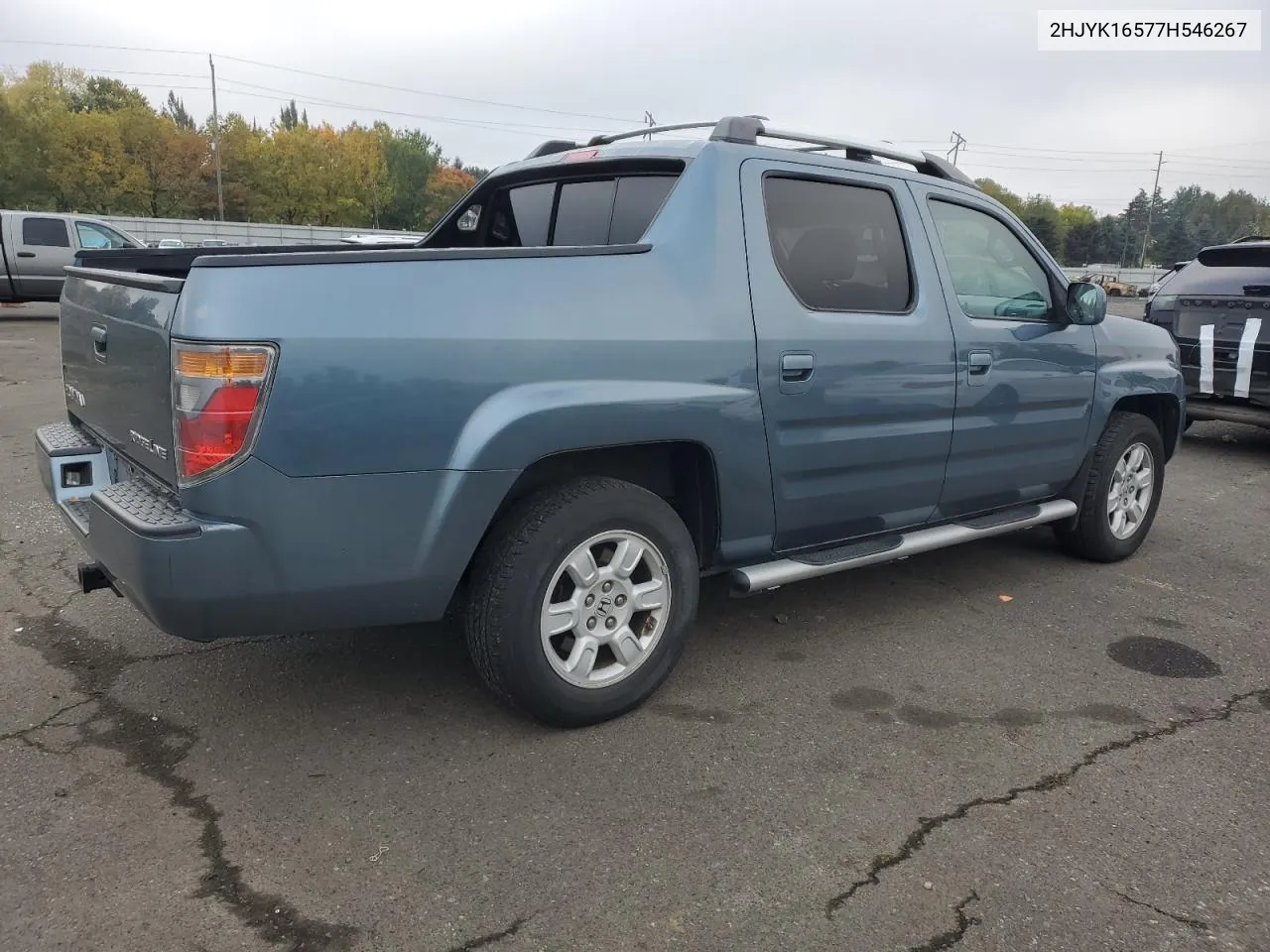 2007 Honda Ridgeline Rtl VIN: 2HJYK16577H546267 Lot: 76168904