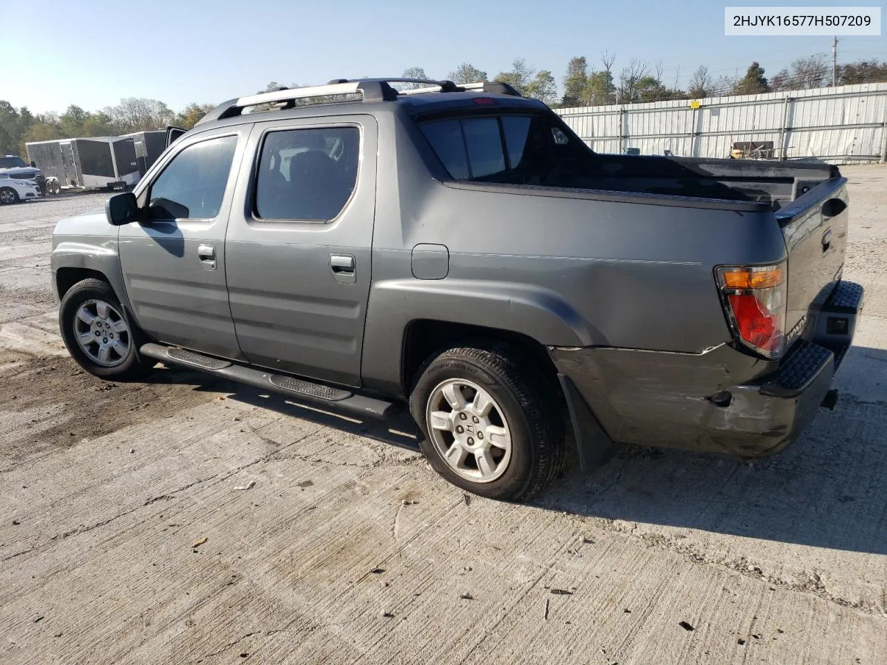 2007 Honda Ridgeline Rtl VIN: 2HJYK16577H507209 Lot: 76358174