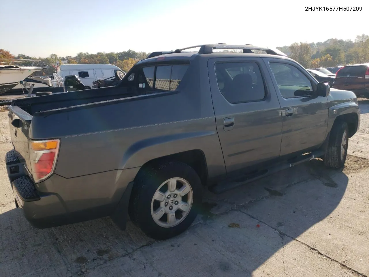 2007 Honda Ridgeline Rtl VIN: 2HJYK16577H507209 Lot: 76358174