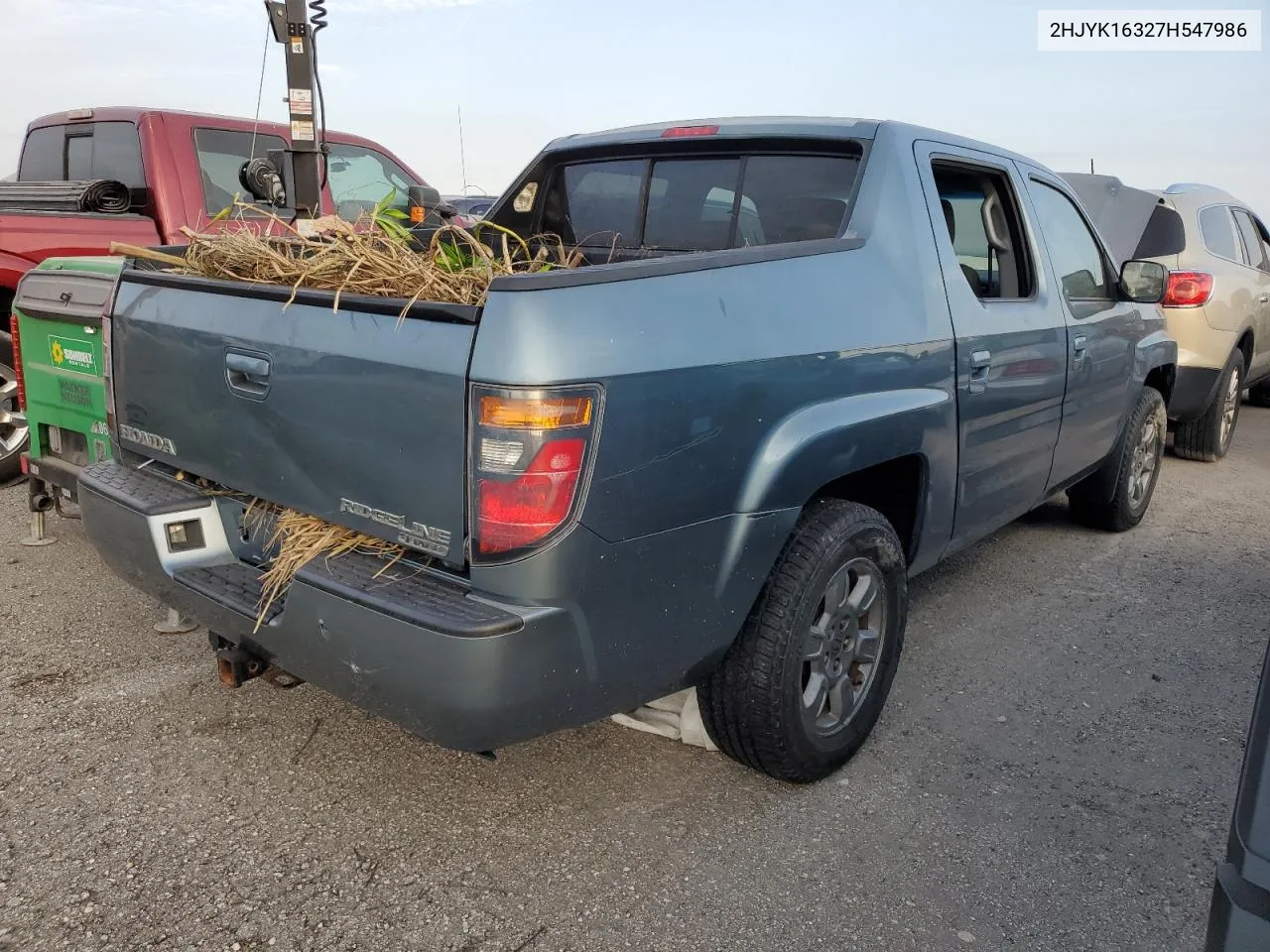 2007 Honda Ridgeline Rtx VIN: 2HJYK16327H547986 Lot: 76368824