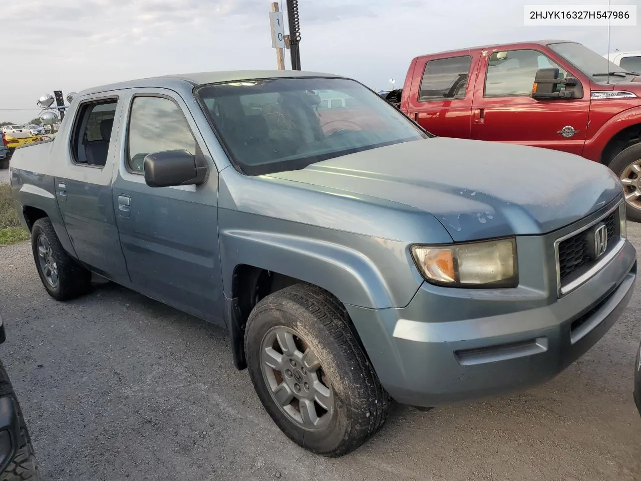 2007 Honda Ridgeline Rtx VIN: 2HJYK16327H547986 Lot: 76368824