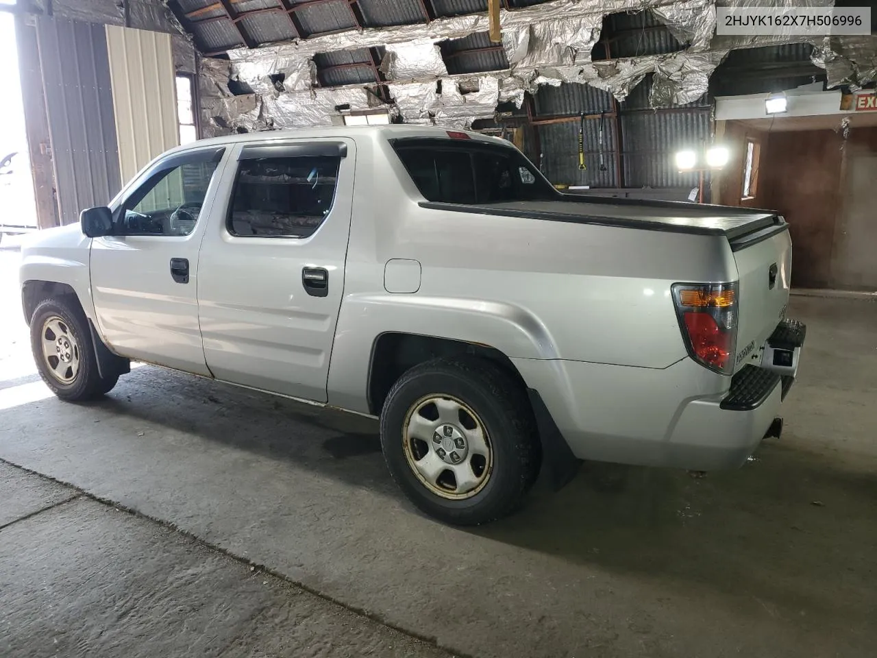 2007 Honda Ridgeline Rt VIN: 2HJYK162X7H506996 Lot: 76880064