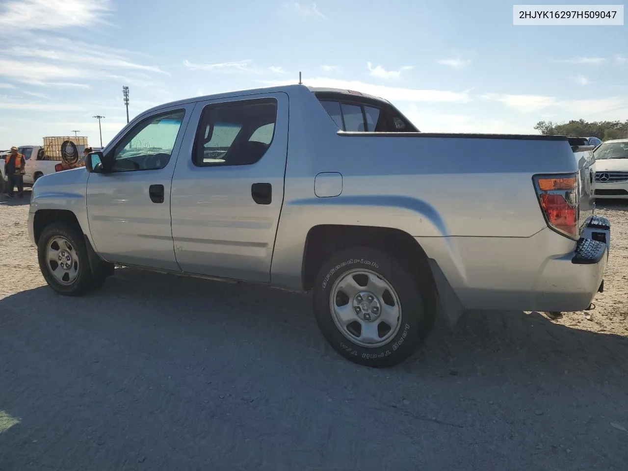 2007 Honda Ridgeline Rt VIN: 2HJYK16297H509047 Lot: 77270734