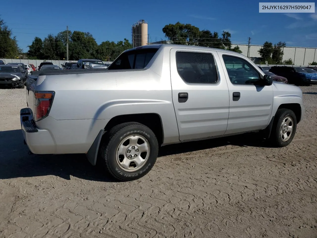 2007 Honda Ridgeline Rt VIN: 2HJYK16297H509047 Lot: 77270734