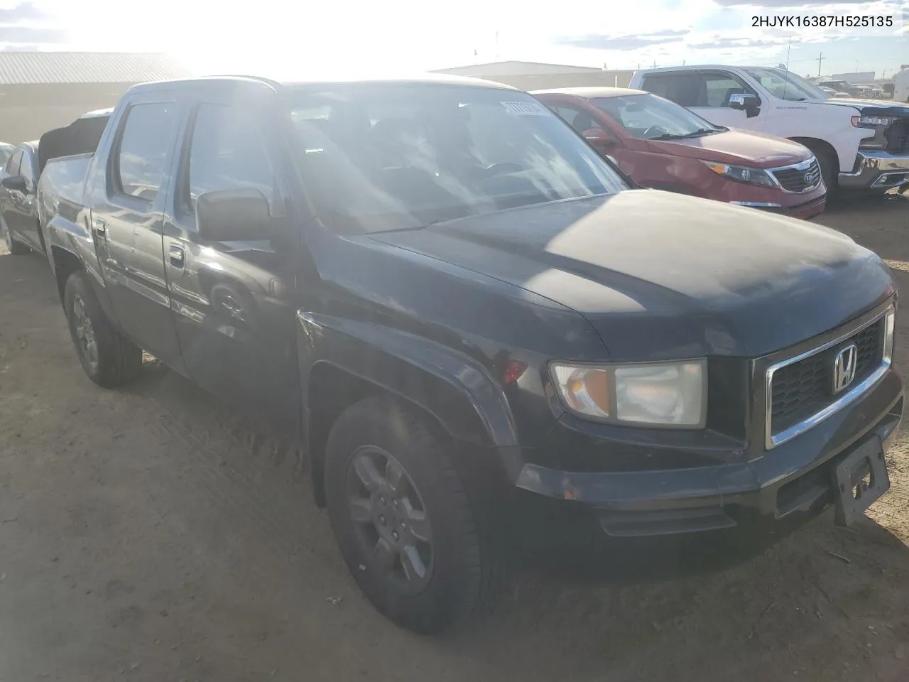 2007 Honda Ridgeline Rtx VIN: 2HJYK16387H525135 Lot: 77773734