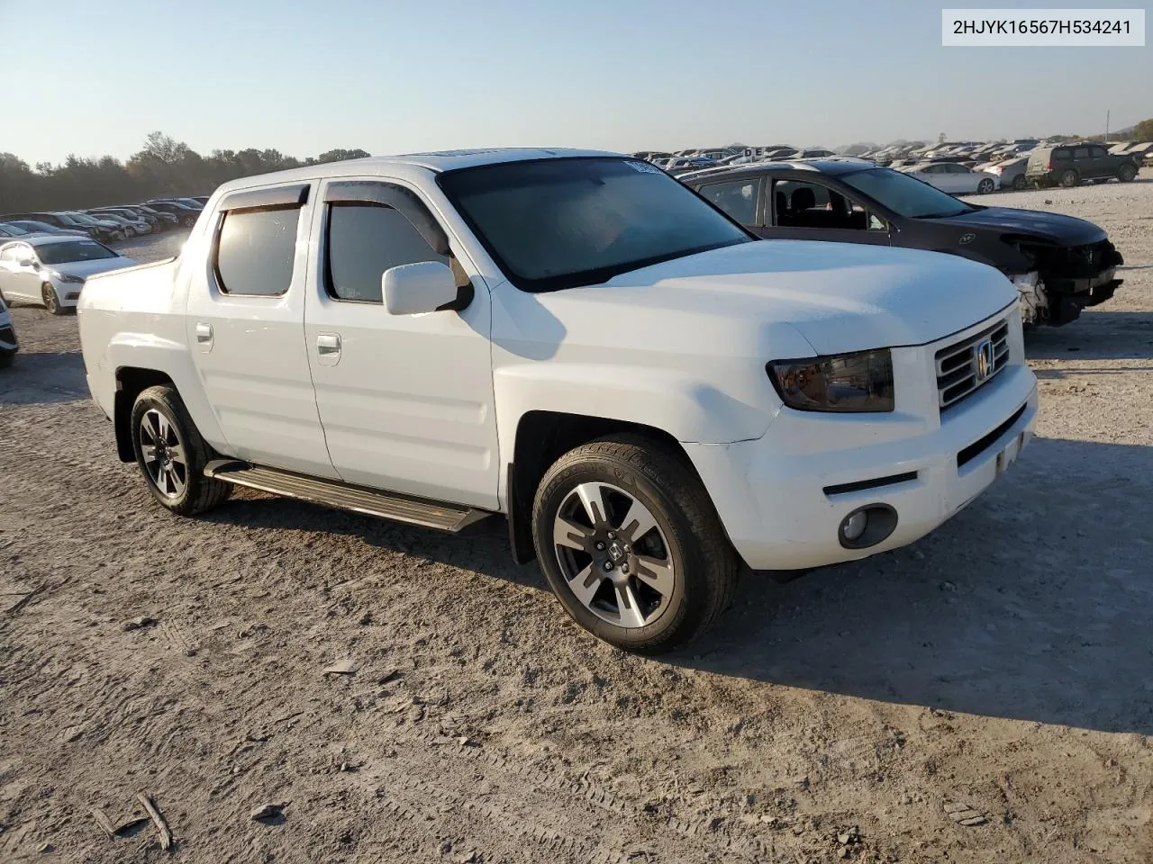 2007 Honda Ridgeline Rtl VIN: 2HJYK16567H534241 Lot: 77949134