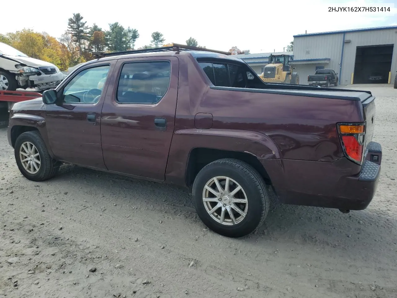 2HJYK162X7H531414 2007 Honda Ridgeline Rt