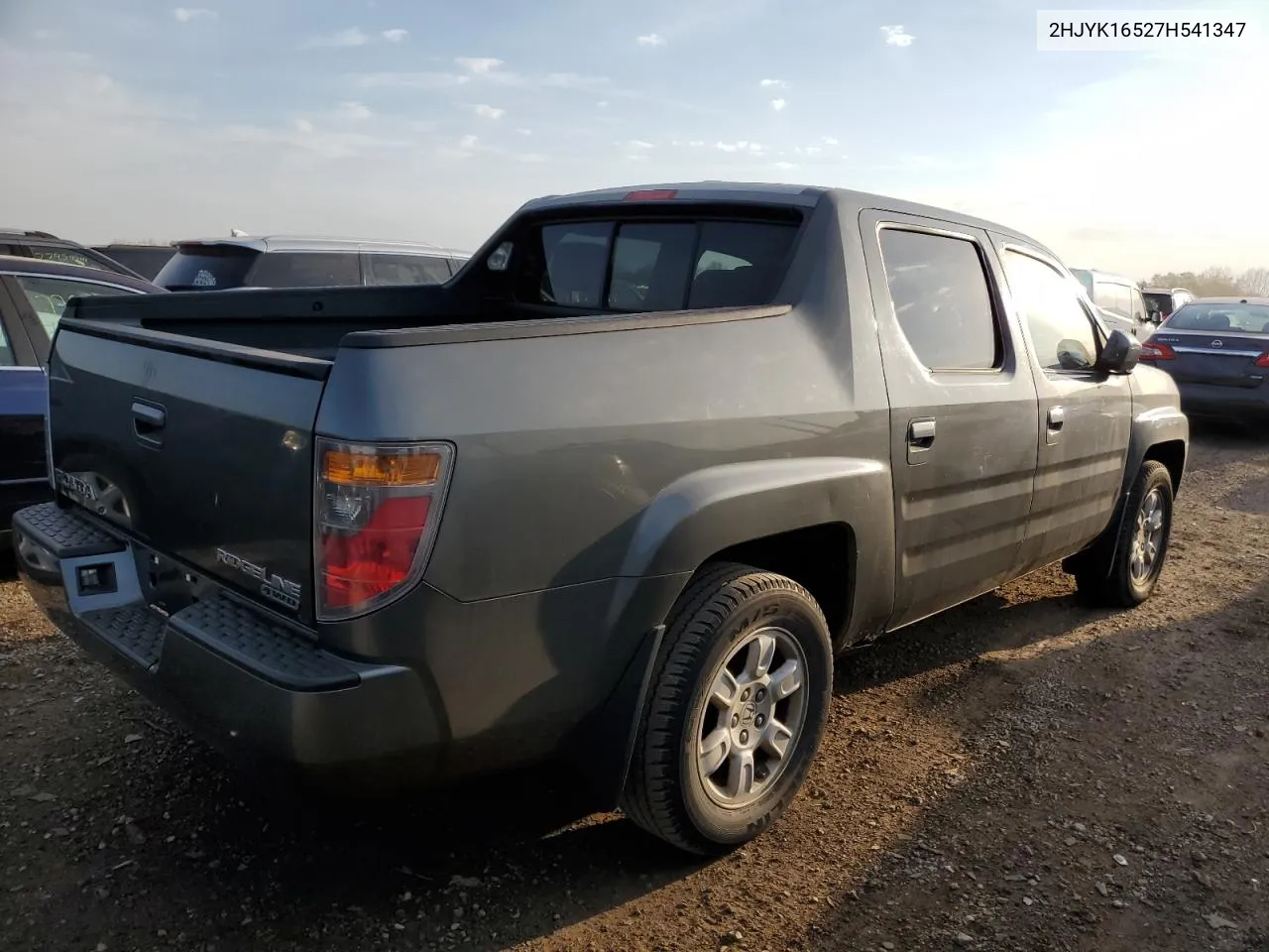 2007 Honda Ridgeline Rtl VIN: 2HJYK16527H541347 Lot: 78355044