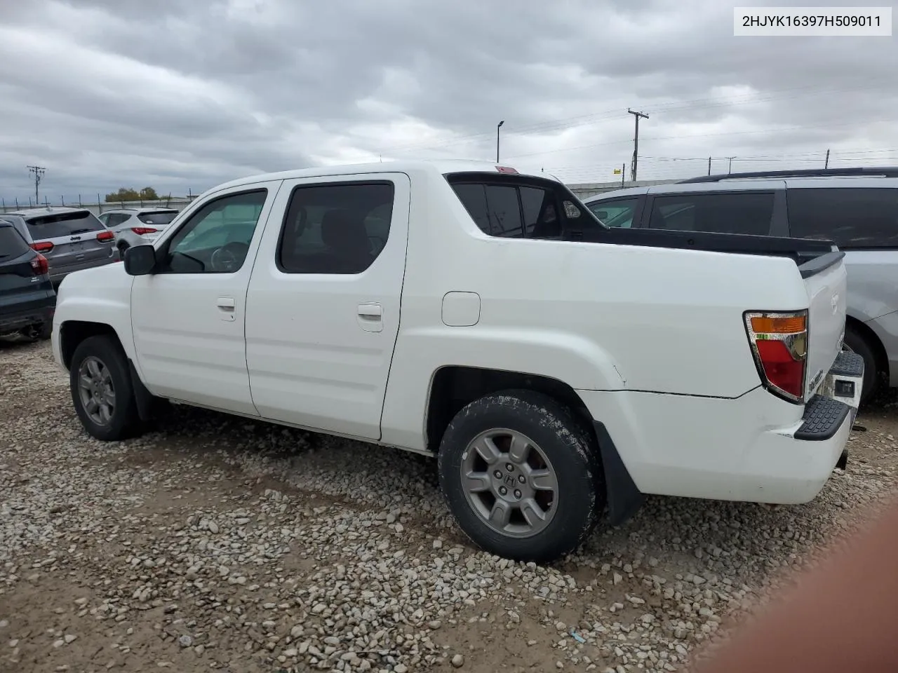 2007 Honda Ridgeline Rtx VIN: 2HJYK16397H509011 Lot: 78405914