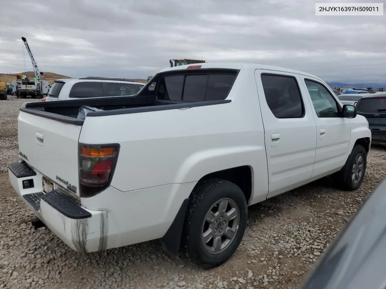 2007 Honda Ridgeline Rtx VIN: 2HJYK16397H509011 Lot: 78405914