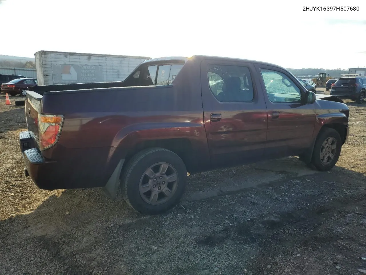 2007 Honda Ridgeline Rtx VIN: 2HJYK16397H507680 Lot: 79490774