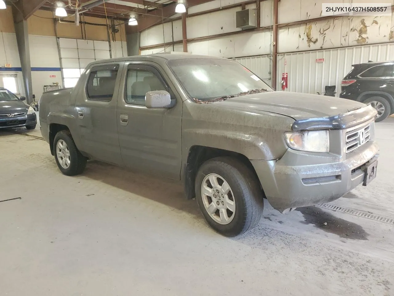 2007 Honda Ridgeline Rts VIN: 2HJYK16437H508557 Lot: 80861024