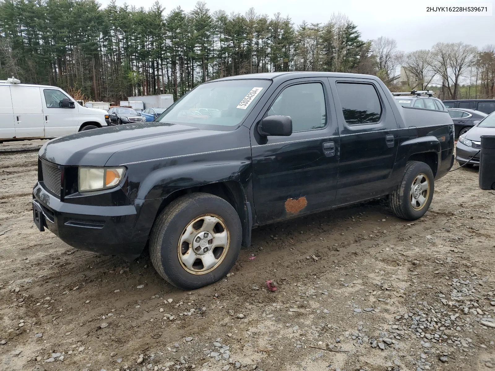 2HJYK16228H539671 2008 Honda Ridgeline Rt