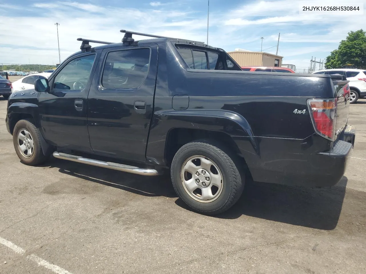 2008 Honda Ridgeline Rt VIN: 2HJYK16268H530844 Lot: 61460254