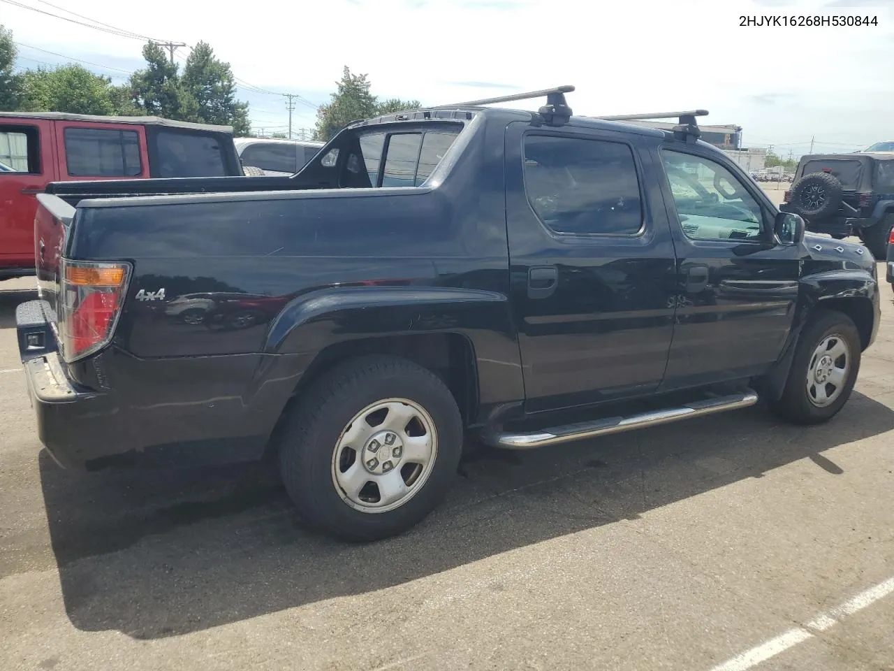 2008 Honda Ridgeline Rt VIN: 2HJYK16268H530844 Lot: 61460254