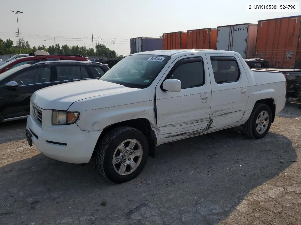 2HJYK16538H524798 2008 Honda Ridgeline Rtl