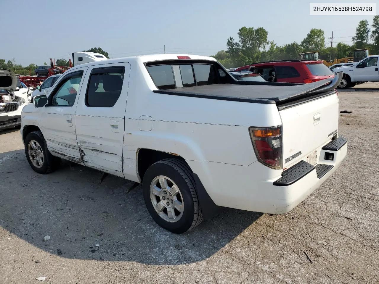 2008 Honda Ridgeline Rtl VIN: 2HJYK16538H524798 Lot: 64067044